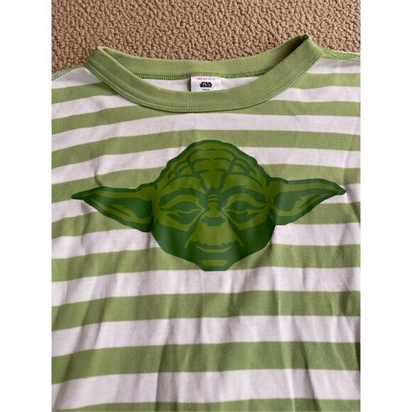 Hanna andersson Star Wars Yoda pajama set size 10 - Picture 2 of 3
